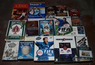 Lotto PC BIG BOX giochi completi sigillati
