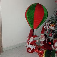 mongolfiera con babbo natale 