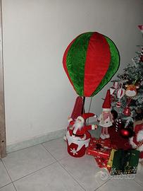 mongolfiera con babbo natale 
