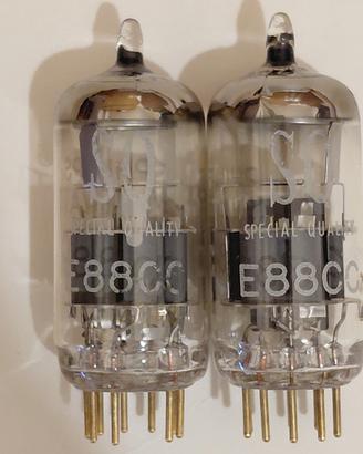 Coppia valvole Philips SQ E88CC (ECC88) gold Hi-Fi