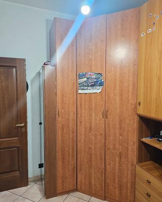 cabina armadio ad angolo