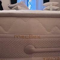 Materasso francese (140x190) e rete doghe legno