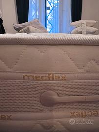 Materasso francese (140x190) e rete doghe legno