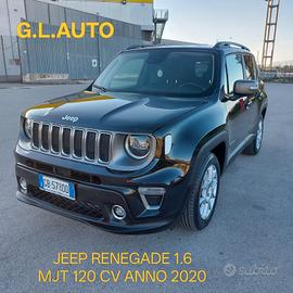 JEEP RENEGADE 1.6 Mjt 120 CV LIMITED UNICOP. 38000