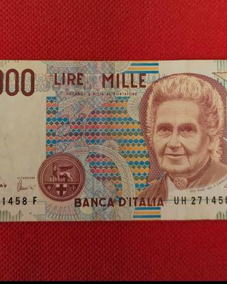1000 lire montesori colezionismo