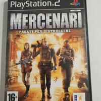 videogioco PS2 i mercenari