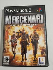 videogioco PS2 i mercenari