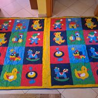 tappeto gioco doppio  in cotone imbottito