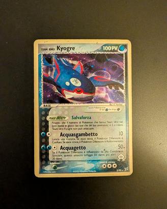 Team Idro Kyogre 3/95 Holo – Pokémon 2005 Italiano