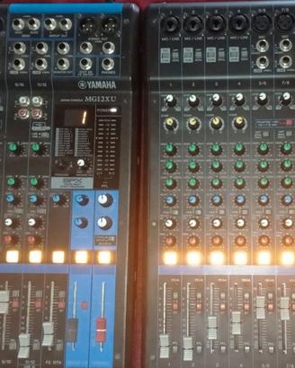 Yamaha MG12XU – 2 Mixer analogici 12 canali USB