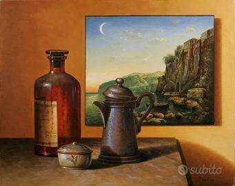 Marco Creatini olio su tela 40x50