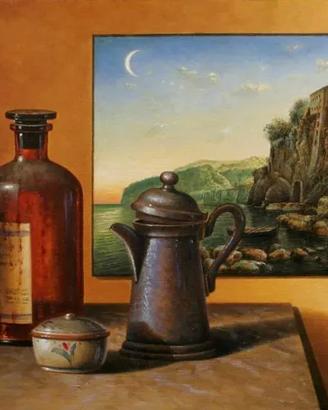 Marco Creatini olio su tela 40x50