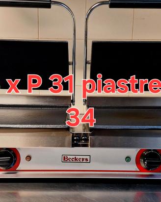 Piastra professionale panini