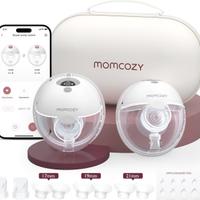 Tiralatte elettrico portatile grigio Momcozy doppi