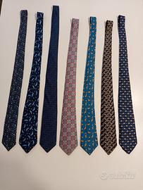 Stock cravatte Hermes originali 