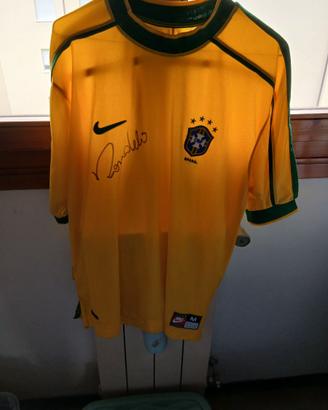 Maglia autografata Ronaldo il Fenomeno