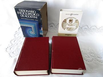 Dizionario Enciclopedico De Agostini due volumi