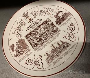 Piatto Commemorativo "La Battaglia di Parabiago"