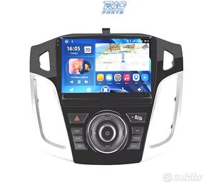 RADIO GPS 9'' ANDROID 13 FORD FOCUS 12-18 CON BOTO