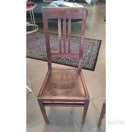 Coppia sedie Thonet primo Novecento 1910 c.a.