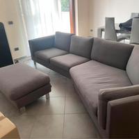 Divano Calligarig con pouf