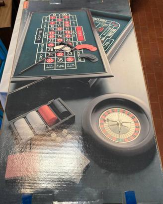 Roulette Brandani, giochi, fiches, diversi pezzi