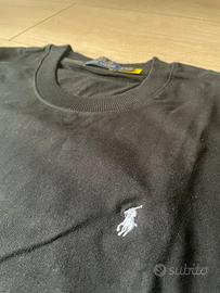 Felpa Polo Ralph lauren Nera -Girocollo- Taglia S