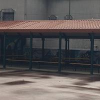 Tettoia - copertura - pannelli coibentati