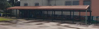 Tettoia - copertura - pannelli coibentati