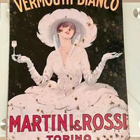 Insegna targa Martini & Rossi