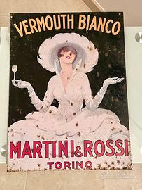 Insegna targa Martini & Rossi