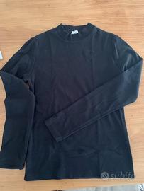 Maglia manica lunga nera