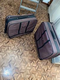 Set 2 Valigie Samsonite Marroni