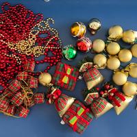 Lotto addobbi Natale misti decorazioni albero