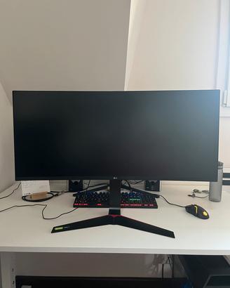 LG 34GN73A 34" Curvo Guasto Ricambi 144Hz Milano