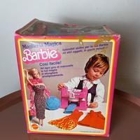 Barbie “Maglieria Magica” - Gioco vintage bimbi