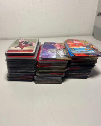 Lotto di 200+ Carte Lamincards Dragon Ball Super