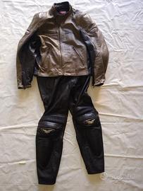 Completo pelle giubbotto SPIDI, pantaloni Prexport