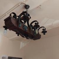 Lampadario antico spagnolo