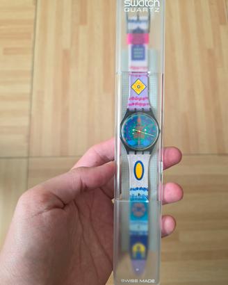 Orologio vintage da collezione Swatch Sari quartz 