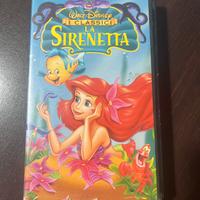 VHS La Sirenetta 1998 - Walt Disney