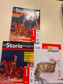 libri scuola media "la storia insegna 1"