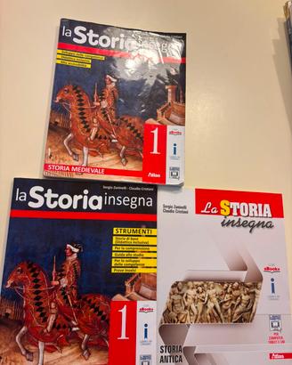 libri scuola media "la storia insegna 1"