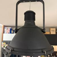 Lampadario vintage industrial