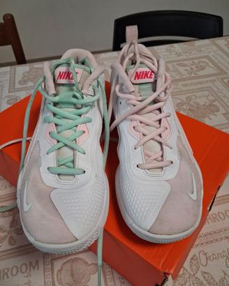Scarpe pallavolo nike zoom Bianco/Rosa