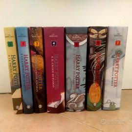 harry potter tutti i libri edizione 20 anni (2018)