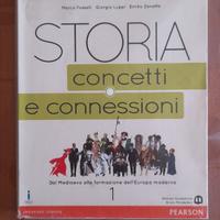 Storia, concetti e connessioni (vol 1 2 3) Pearson