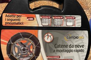 Catene da neve mai usate