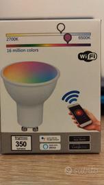 Lampadine GU10 4w smart wifi led con gestione app