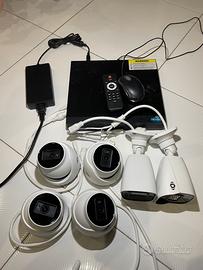 Kit IESS 6 telecamere + videoregistratore NVR